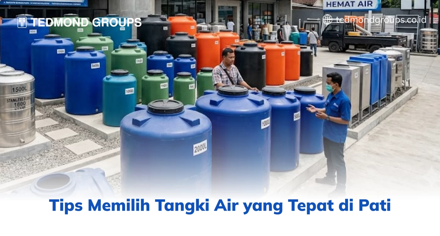 Tips memilih tangki air yang tepat di pati