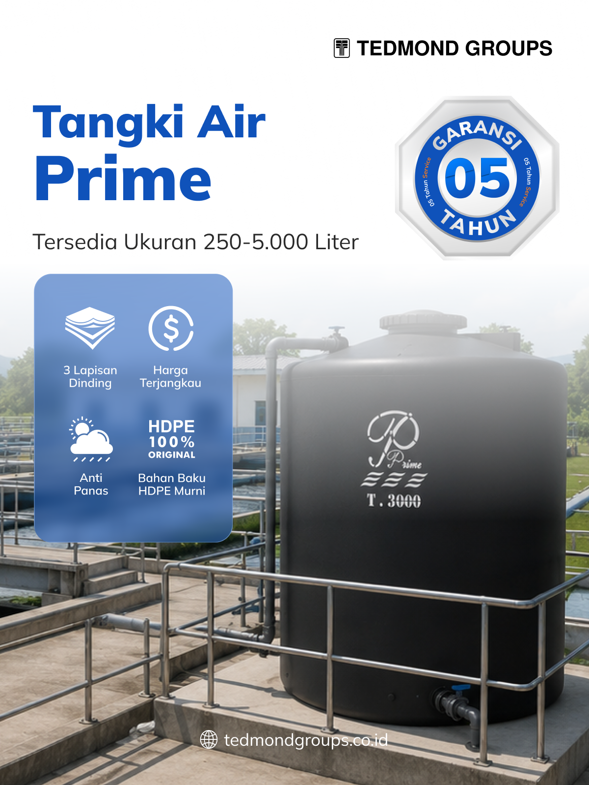 Tangki Air Prime