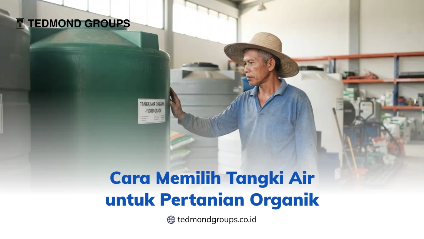 Cara Memilih Tangki Air untuk Pertanian Organik