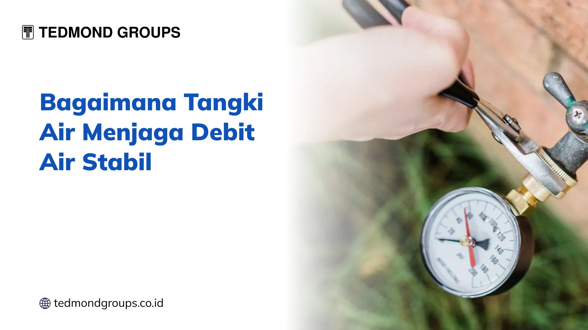 Bagaimana Tangki Air Menjaga Debit Air Stabil
