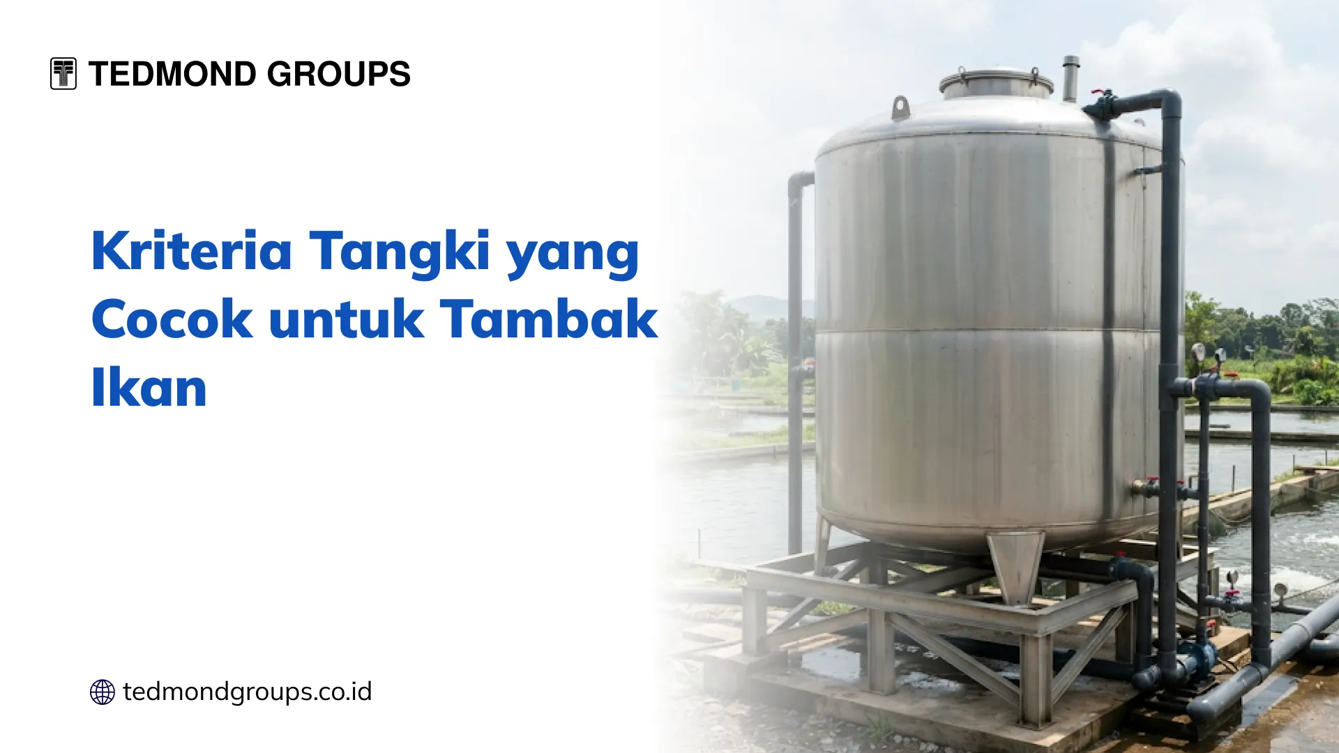 Kriteria Tangki yang Cocok untuk Tambak Ikan