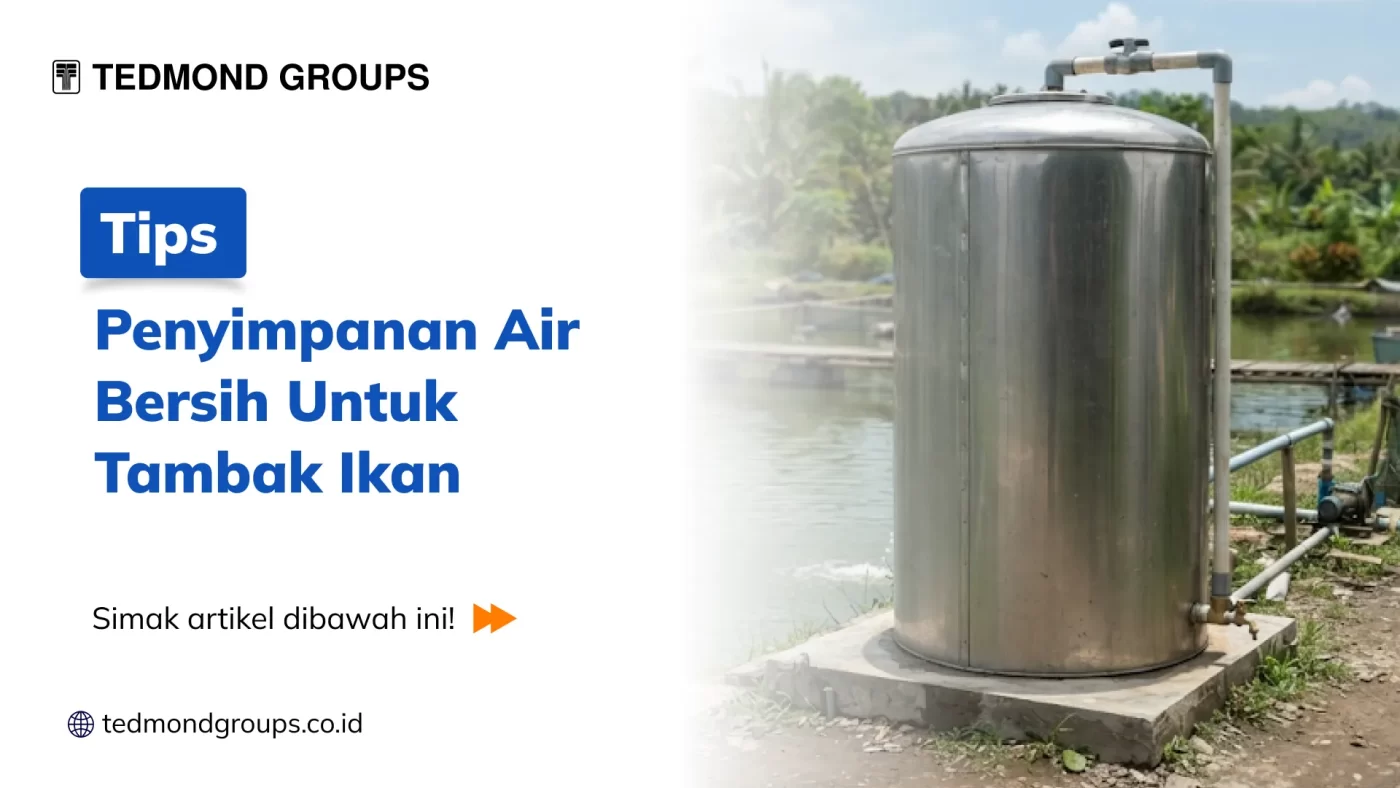 Tips Penyimpanan Air Bersih Untuk Tambak Ikan