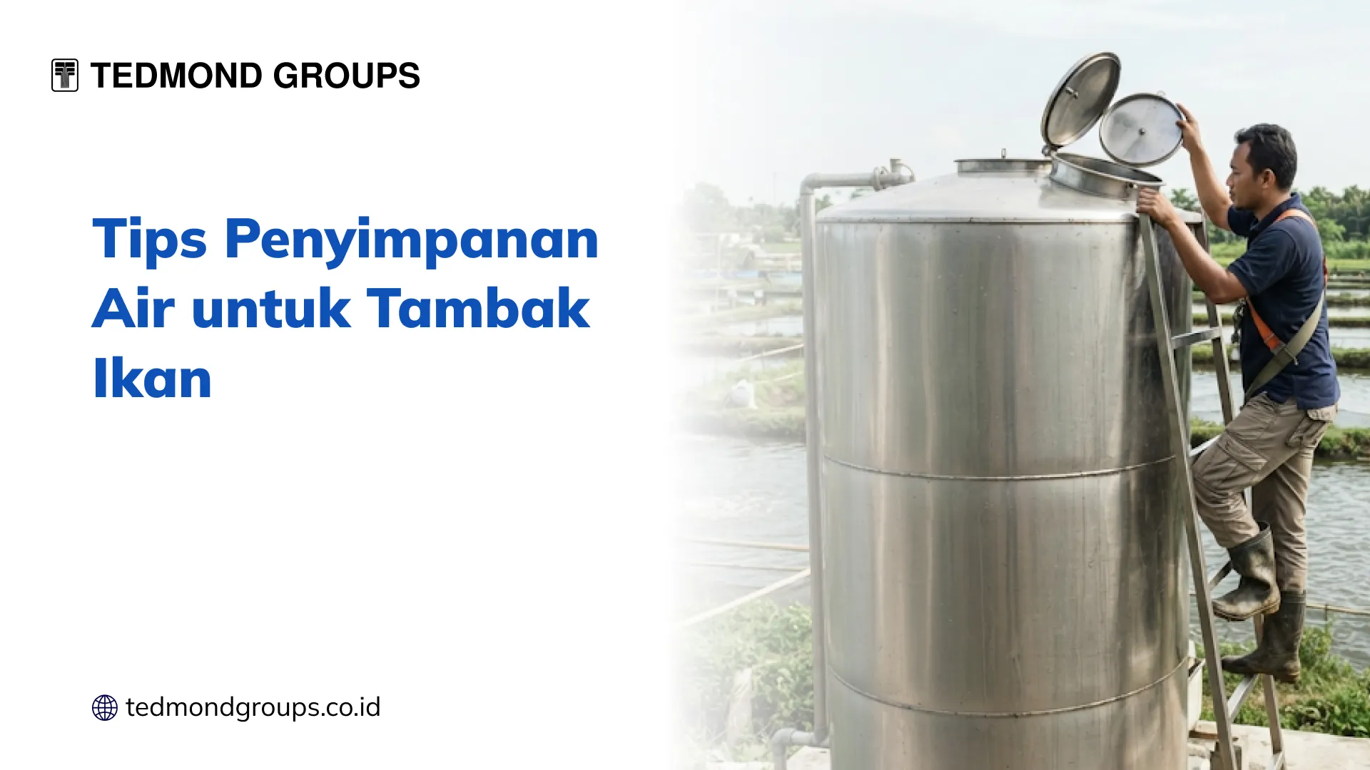 Tips Penyimpanan Air untuk Tambak Ikan