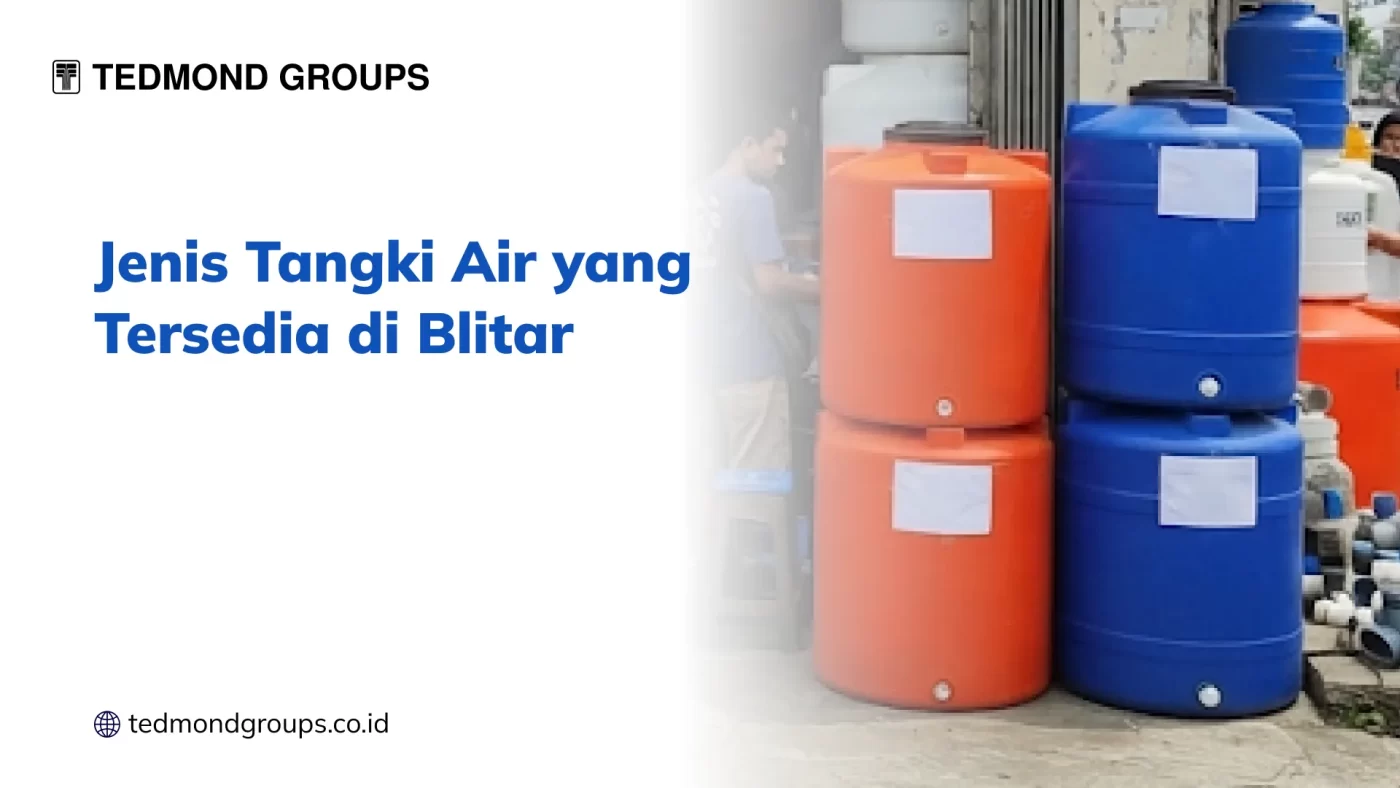 Jenis Tangki Air yang Tersedia di Blitar