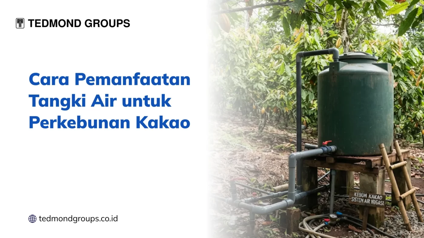 Cara Pemanfaatan Tangki Air untuk Perkebunan Kakao