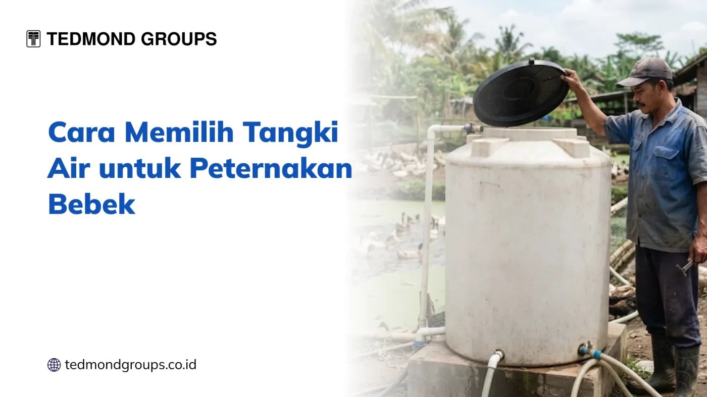 Cara Memilih Tangki Air untuk Peternakan Bebek