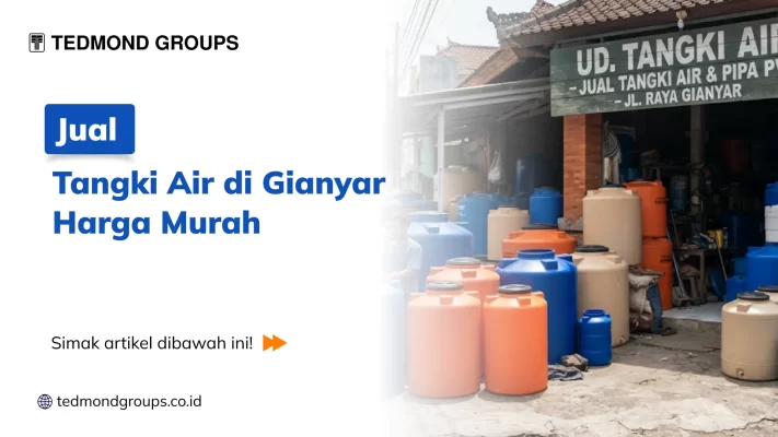 Jual Tangki Air di Gianyar Harga Murah