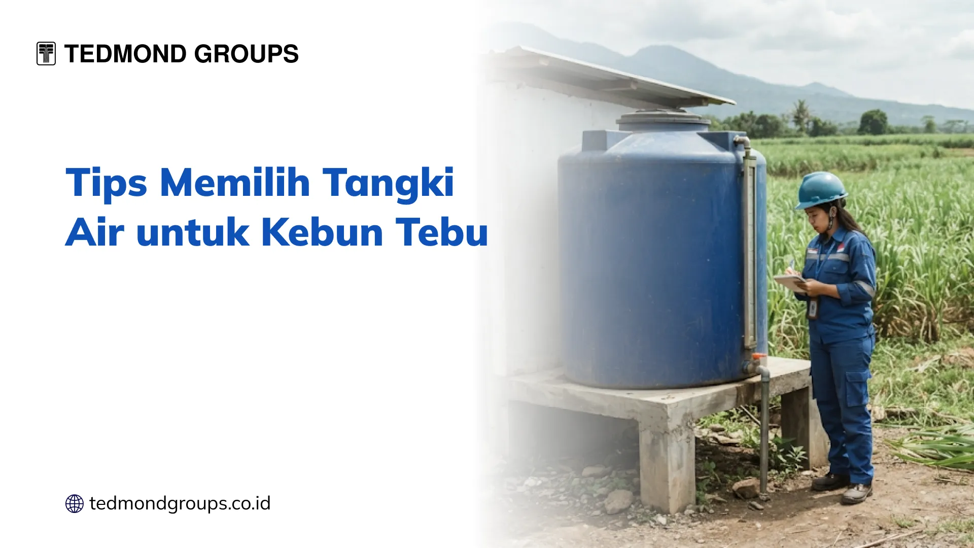 Tips Memilih Tangki Air untuk Kebun Tebu