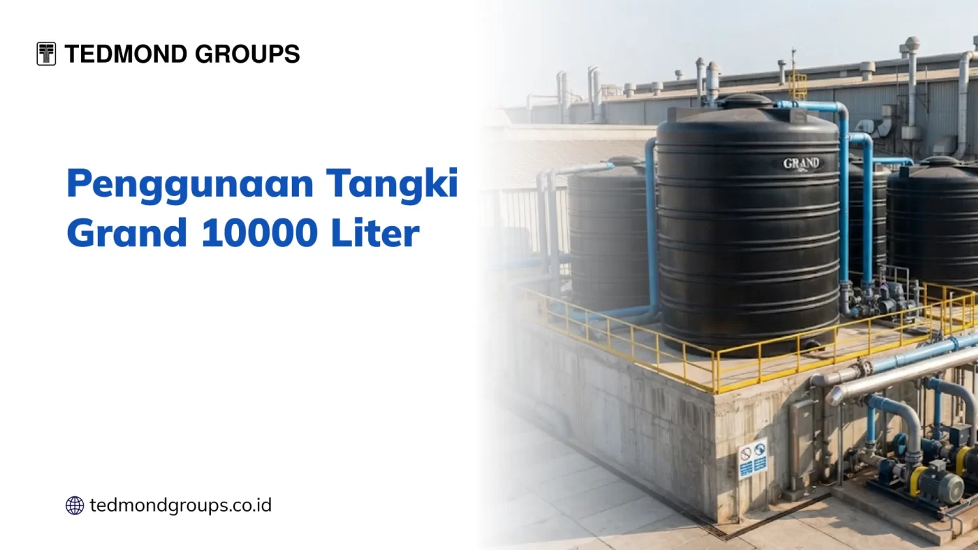 Penggunaan Tangki Grand 10000 Liter