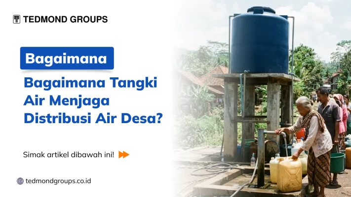 Tangki Air Distribusi Desa