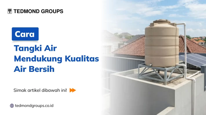 Cara Tangki Air Mendukung Kualitas Air Bersih