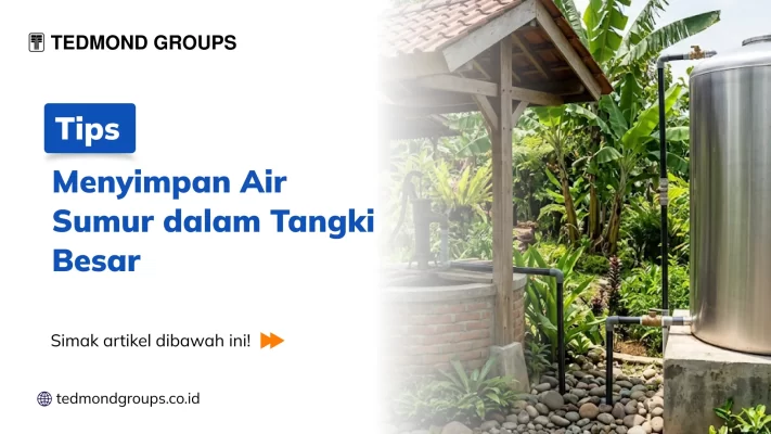 Tips Menyimpan Air Sumur dalam Tangki Besar