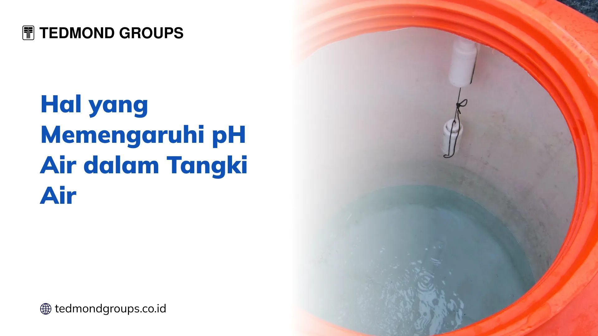 Hal yang Memengaruhi pH Air dalam Tangki Air
