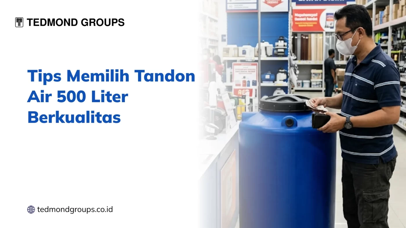 Tips Memilih Tandon Air 500 Liter Berkualitas