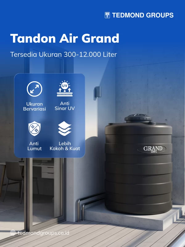Tandon Air Berkualitas Merk Grand