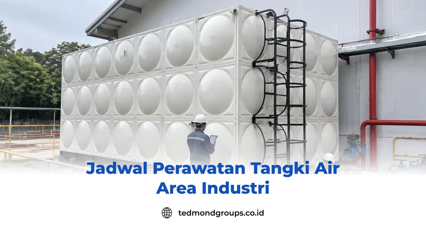 Jadwal Perawatan Tangki Air Area Industri