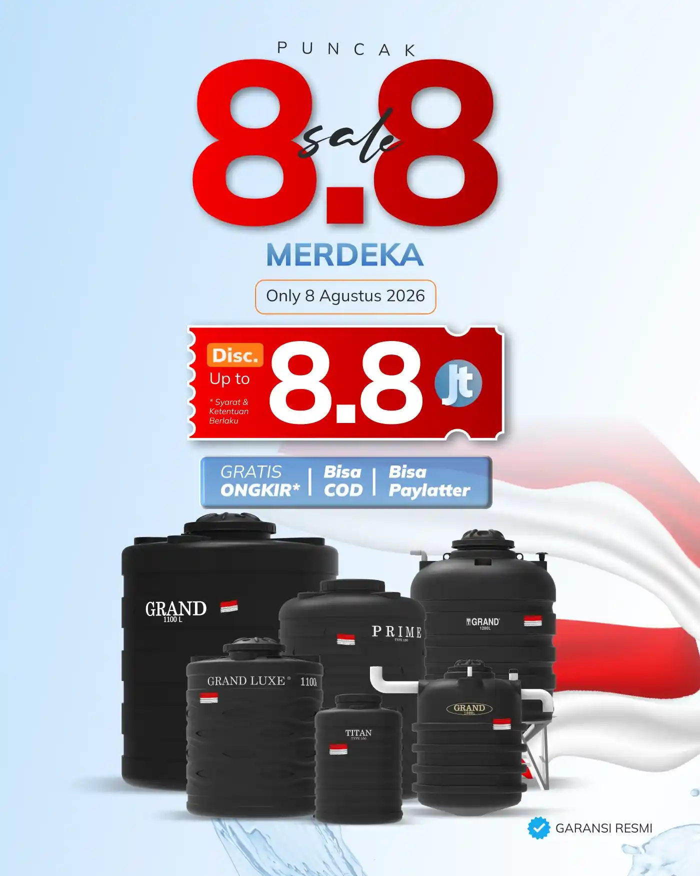 2. Promo Agustus Official Surabaya Shopee Mobile