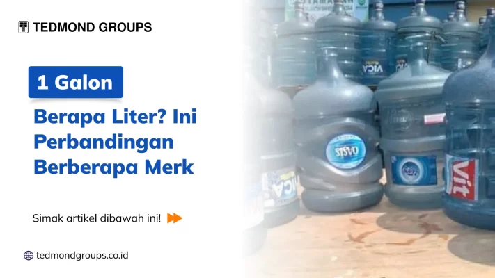 1 galon berapa liter ini perbandingan berberapa merk 1x