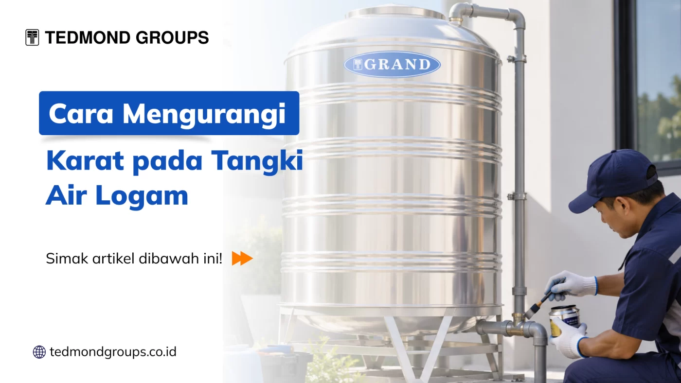 Cara Mengurangi Karat pada Tangki Air Logam