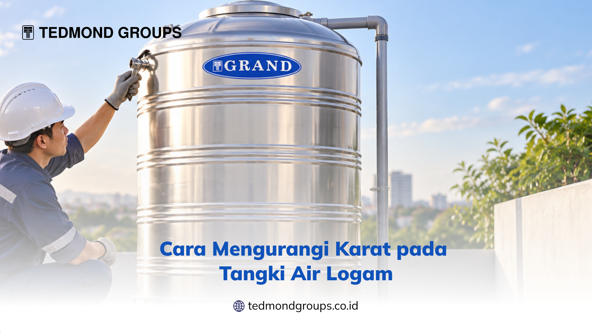 Cara Mengurangi Karat pada Tangki Air Logam