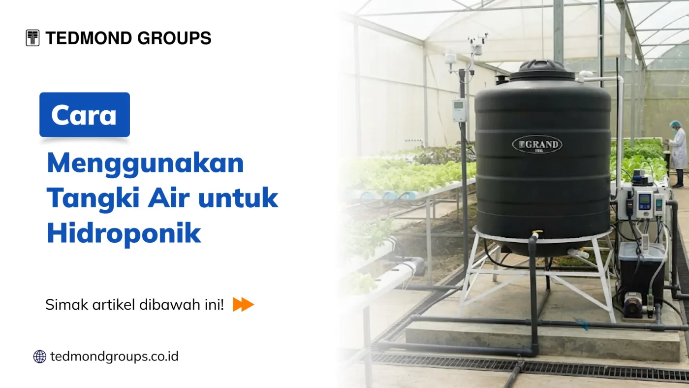 Cara Menggunakan Tangki Air untuk Hidroponik