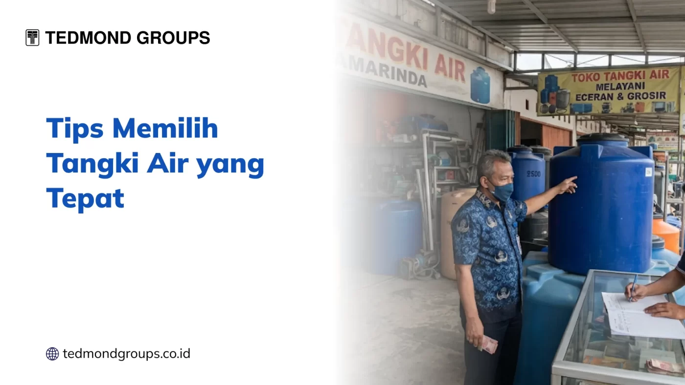 Tips Memilih Tangki Air yang Tepat