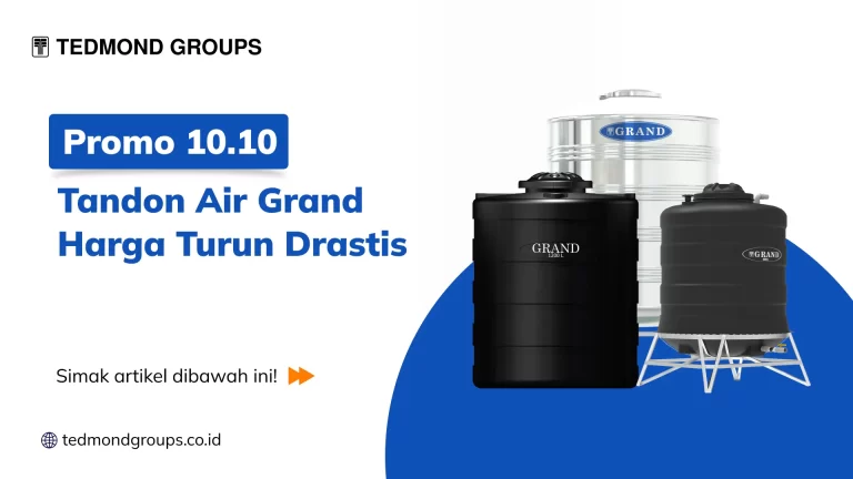 Promo 10.10 Tandon Air Grand Harga Turun Drastis