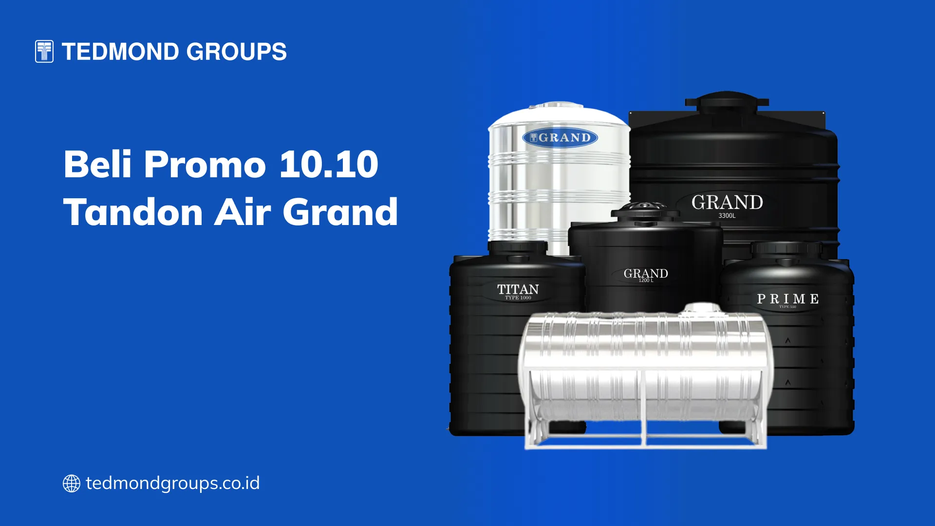 Beli Promo 10.10 Tandon Air Grand