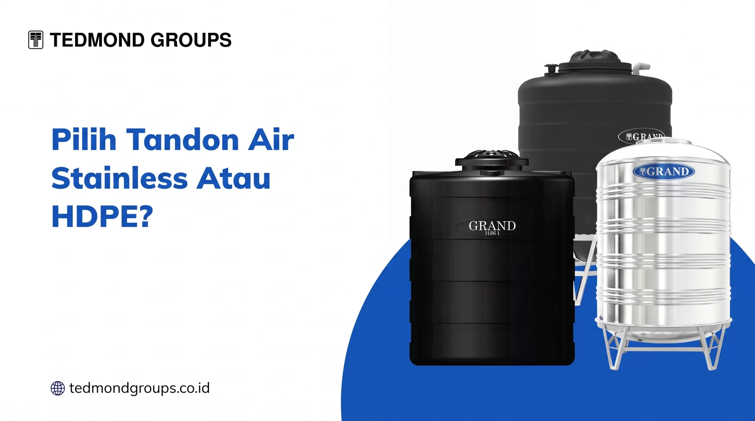 Pilih Tandon Air Stainless Atau HDPE?