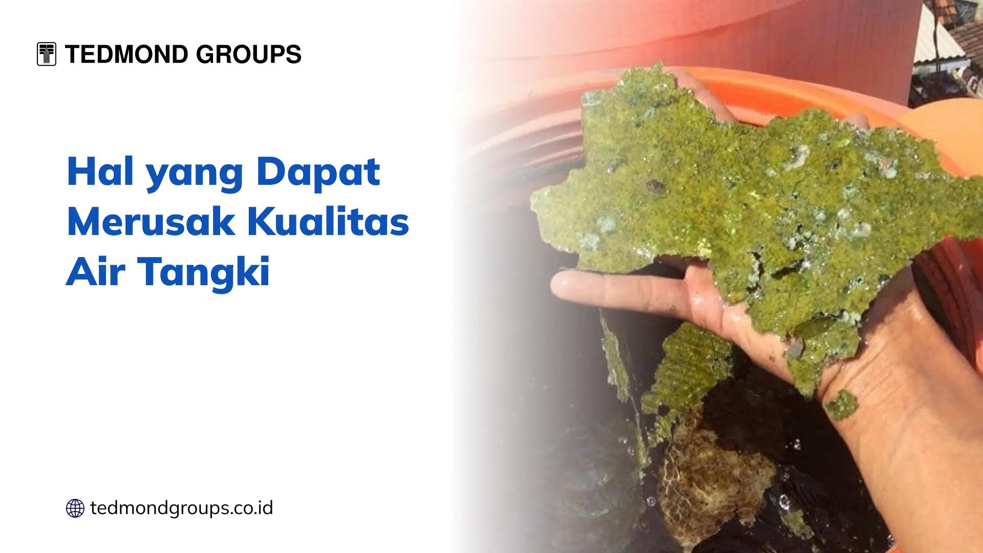 Hal yang Dapat Merusak Kualitas Air Tangki