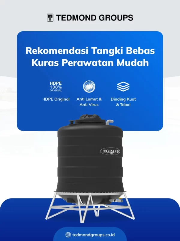 Rekomendasi Tangki Bebas Kuras Perawatan Mudah