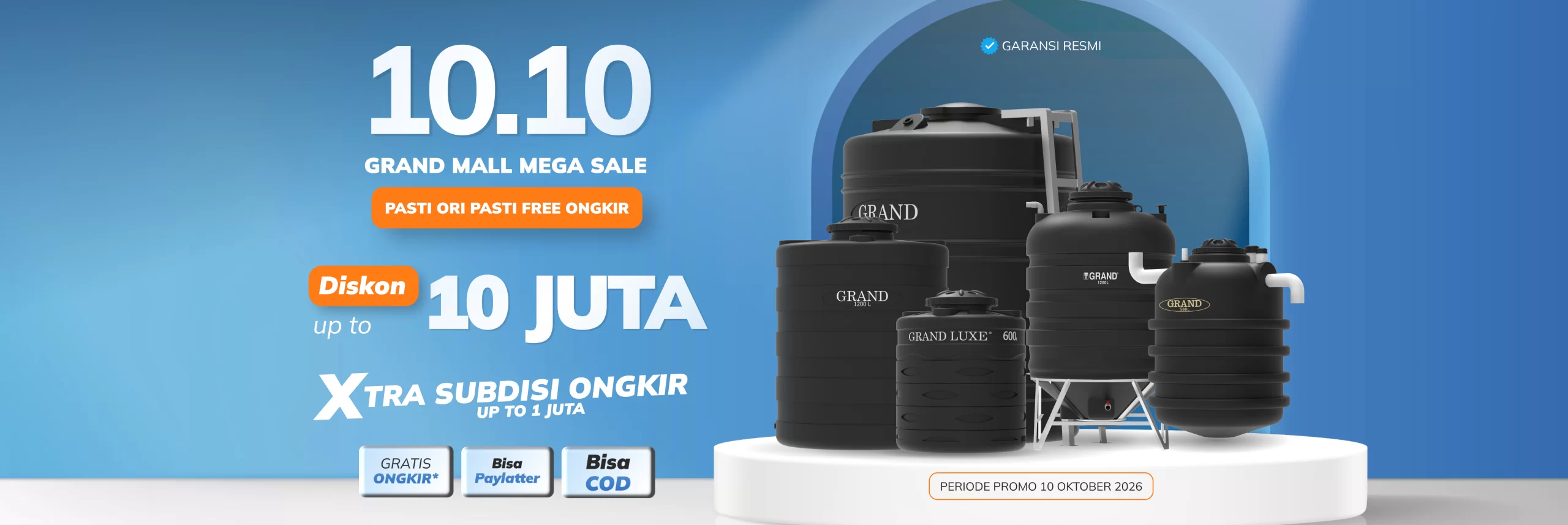 2 promo oktober official shopee web