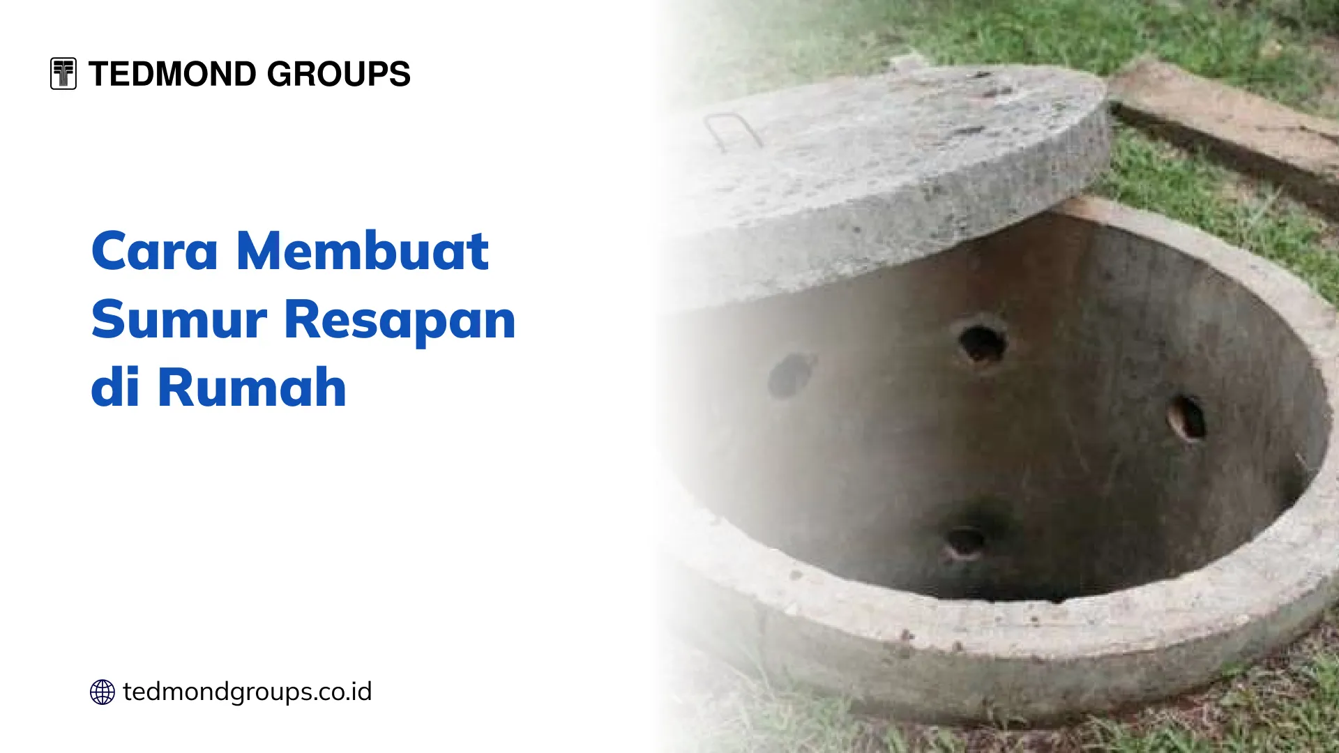 Cara Membuat Sumur Resapan di Rumah