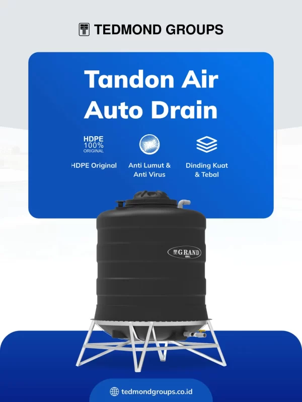 Solusi Tandon Air Auto Drain untuk Kehidupan Praktis