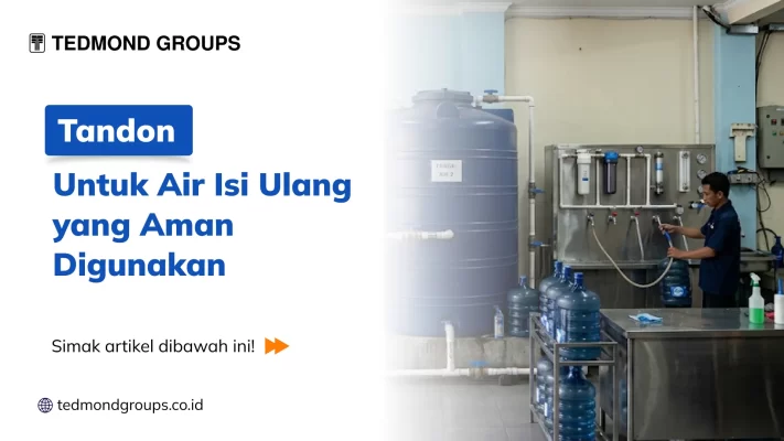 Tandon Untuk Air Isi Ulang