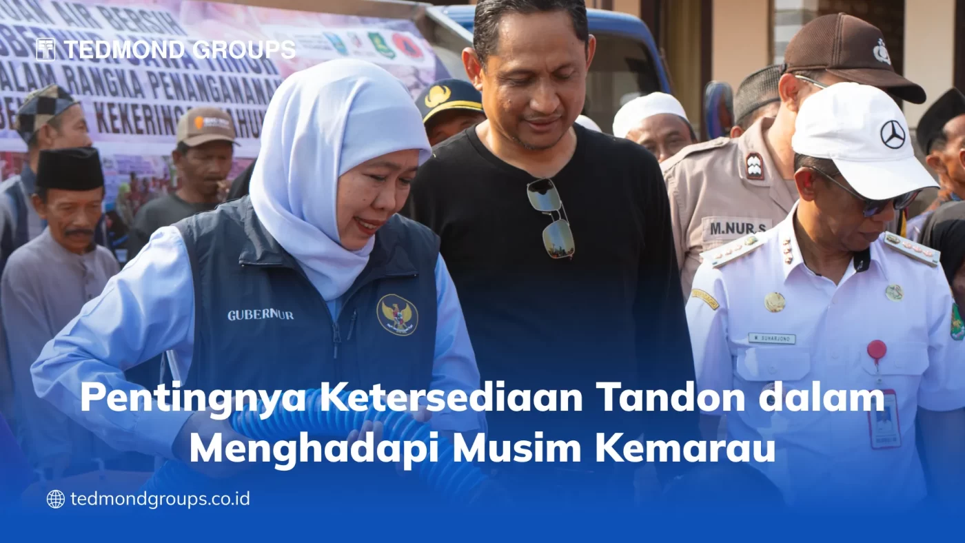 Pentingnya Ketersediaan Tandon Air untuk Menghadapi Musim Kemarau