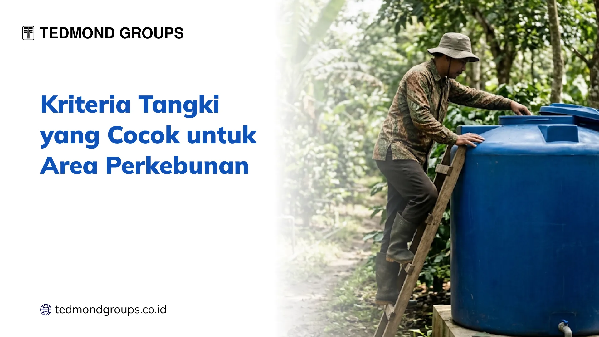 Kriteria Tangki yang Cocok untuk Area Perkebunan