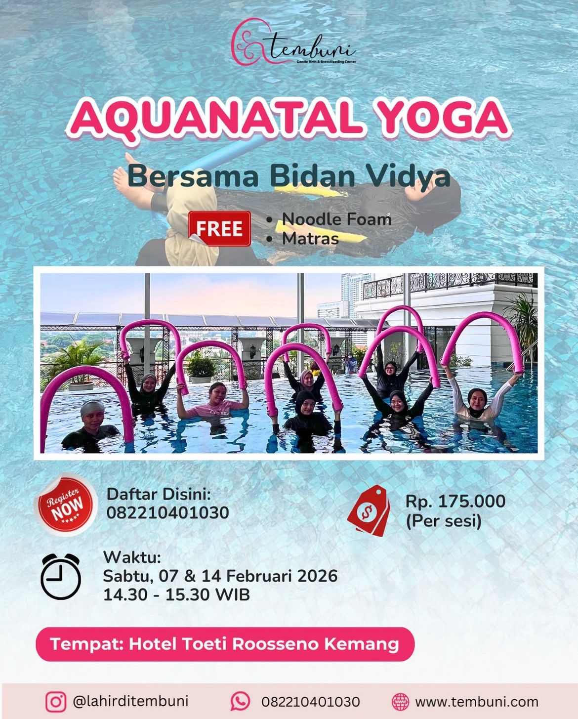kelas-aquanatal-yoga