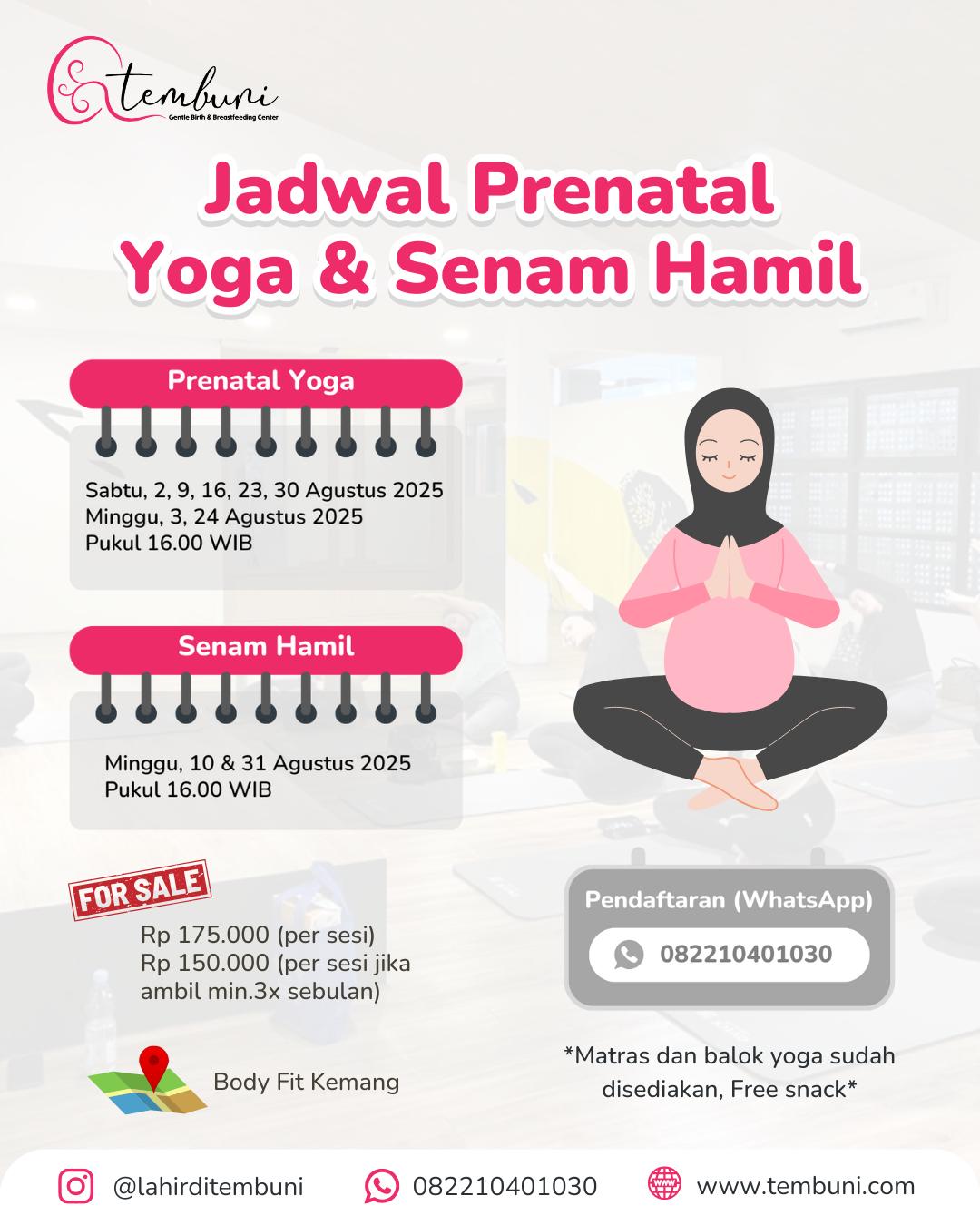 kelas-prenatal-yoga-senam-hamil