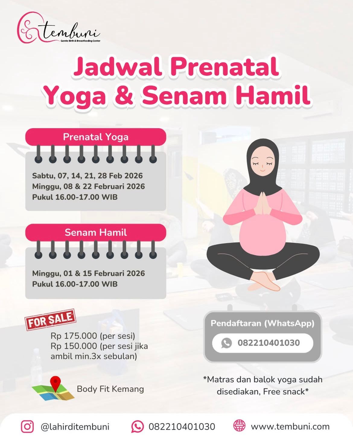kelas-prenatal-yoga-senam-hamil