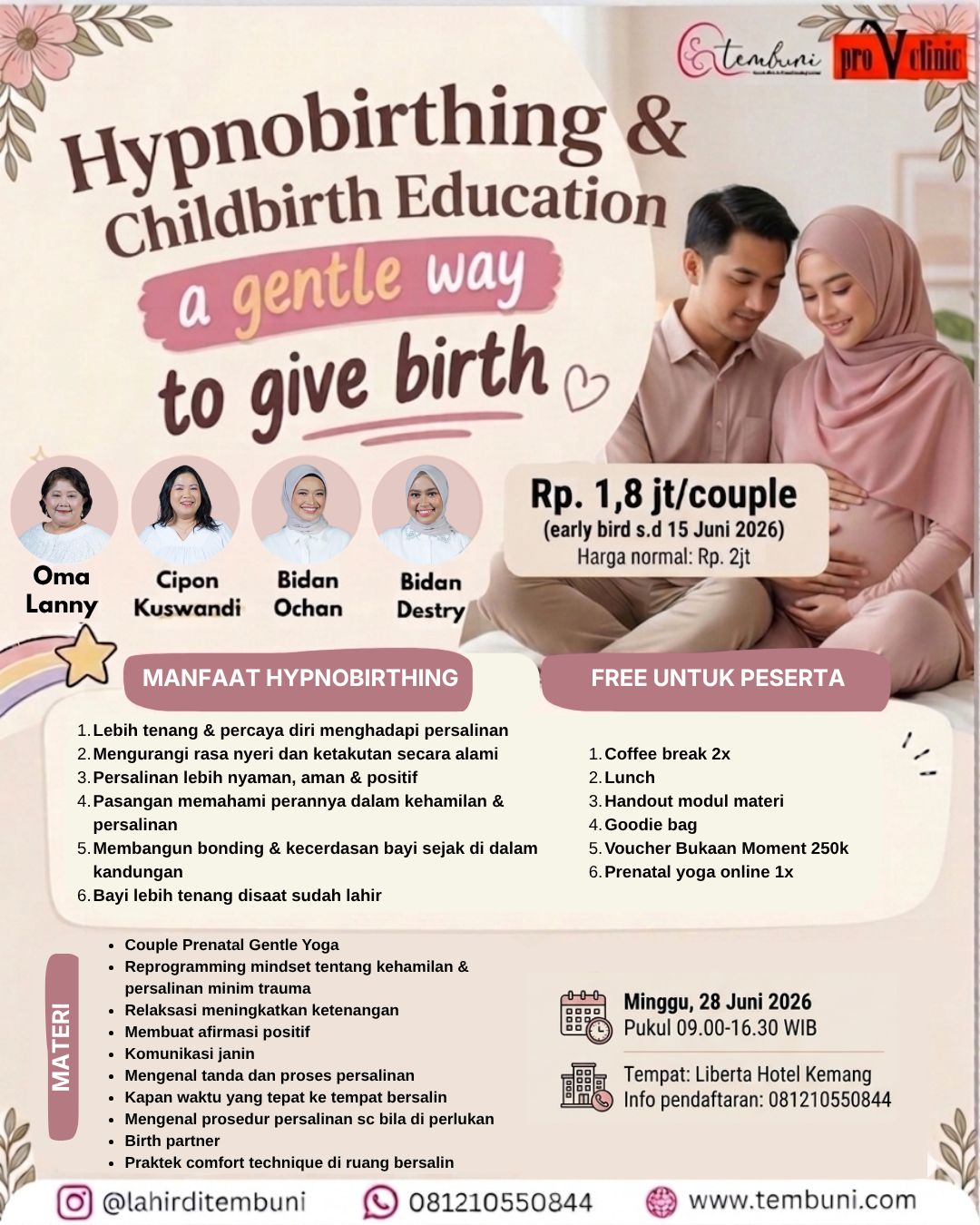 kelas-hypnobirthing-persiapan-persalinan