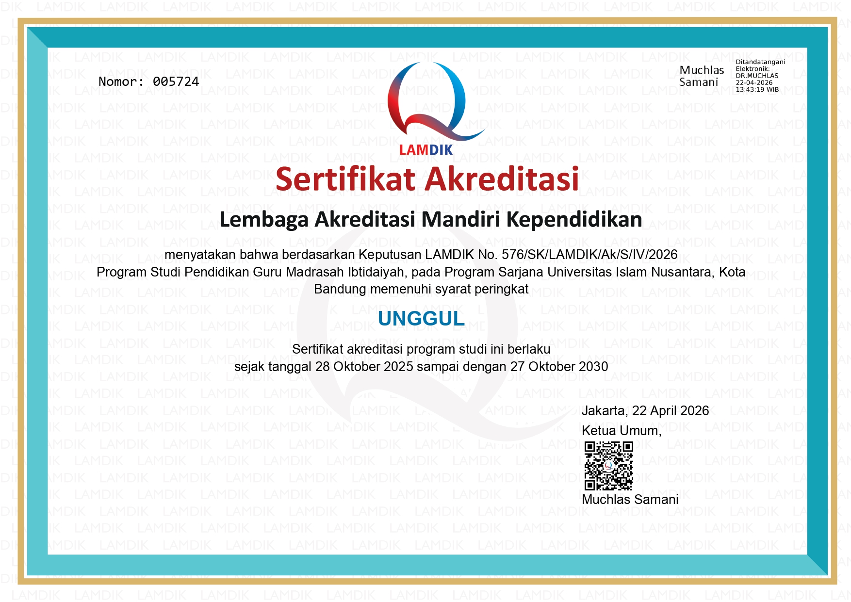 Sertifikat Akreditasi PGMI UNGGUL 2025-2030_page-0001