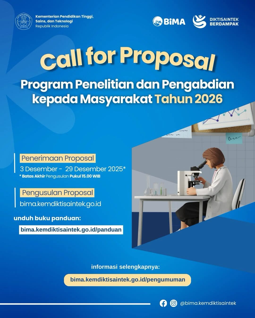 Program Penelitian dan Pengabdian kepada Masyarakat TA 2026