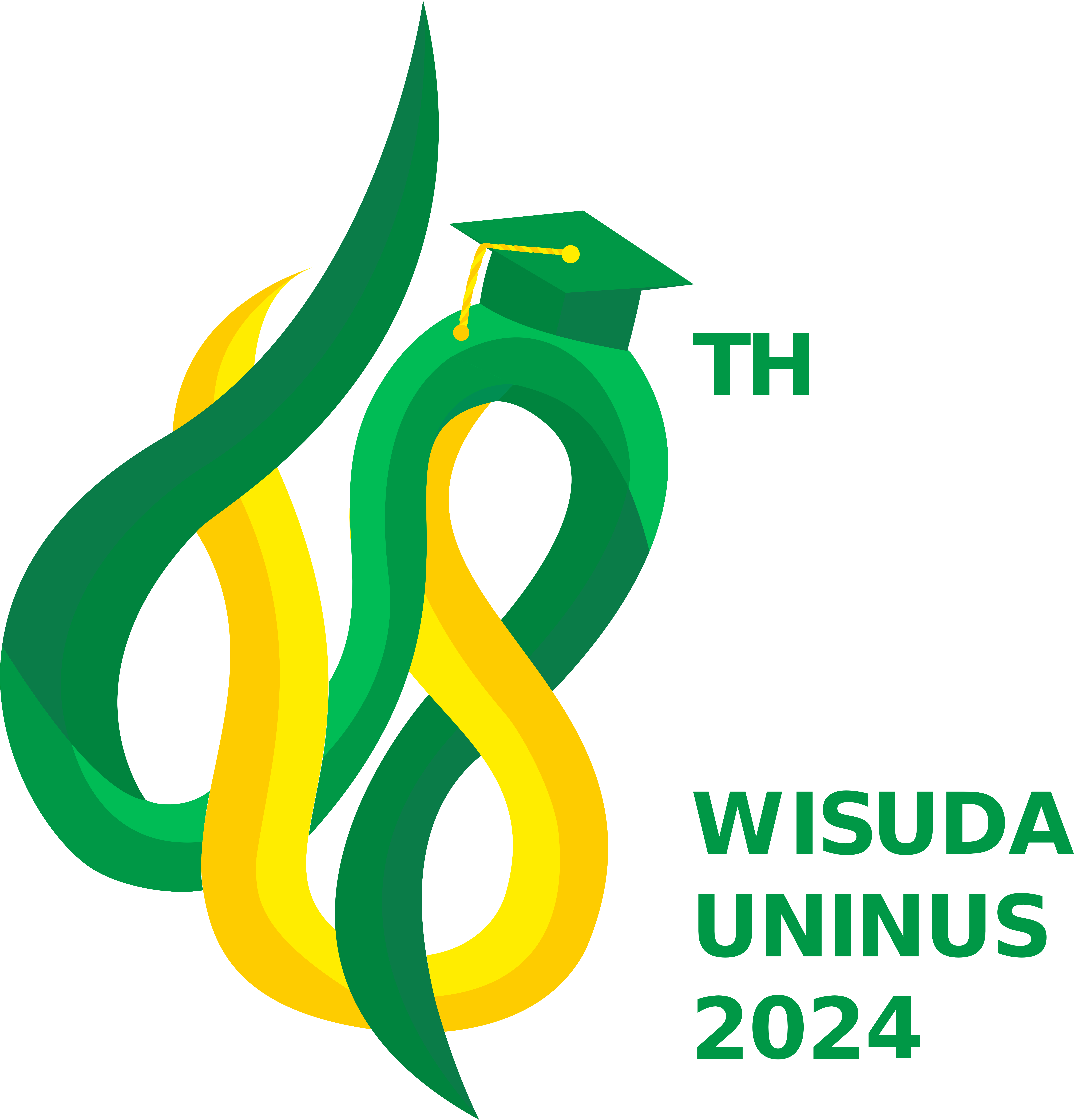 LOGO WISUDA UNINUS ke-68