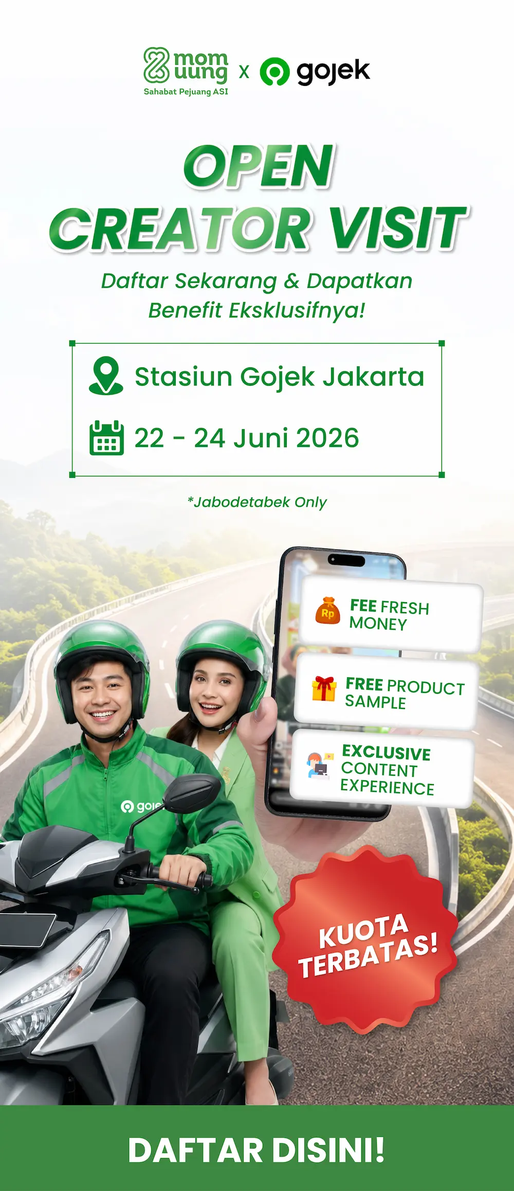 Momuung x Gojek