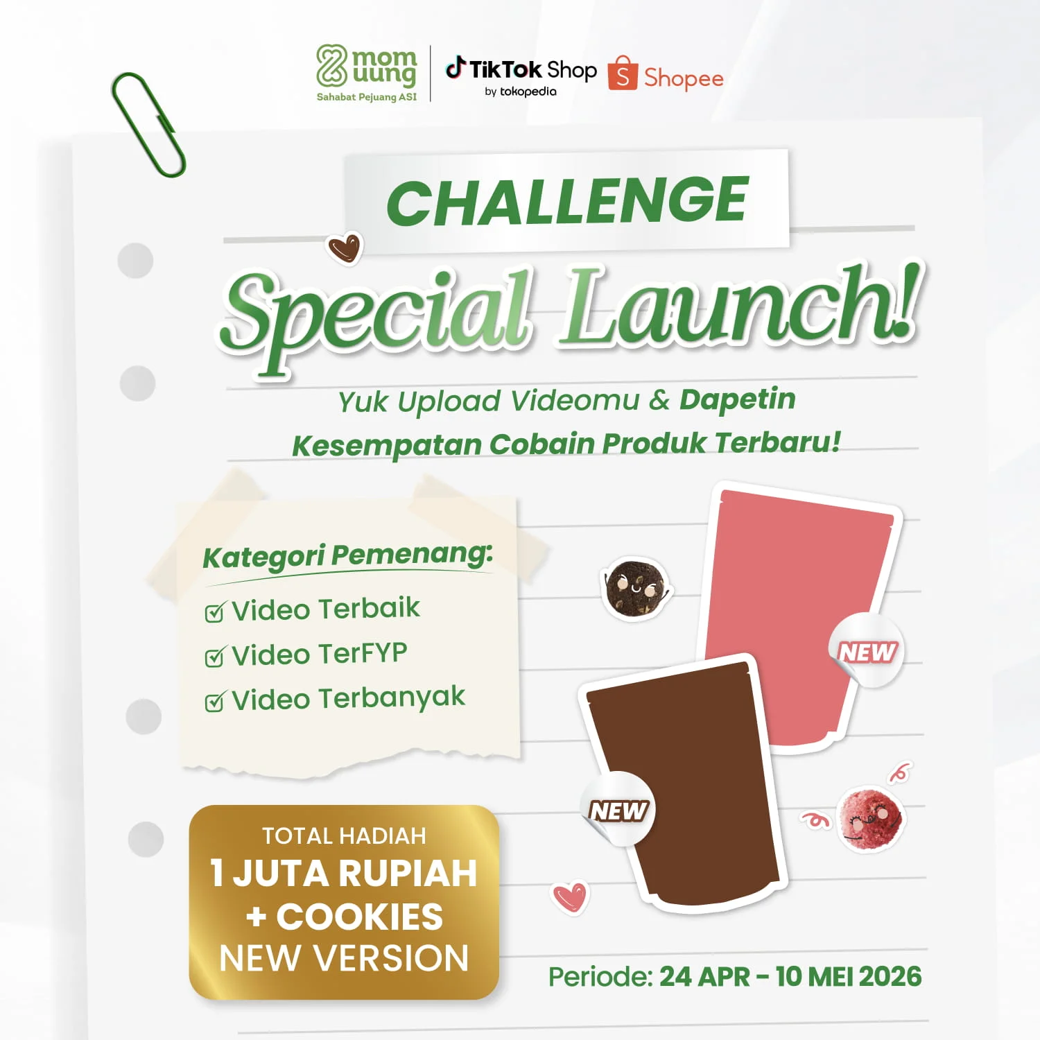 Cookie Challenge Mom Uung