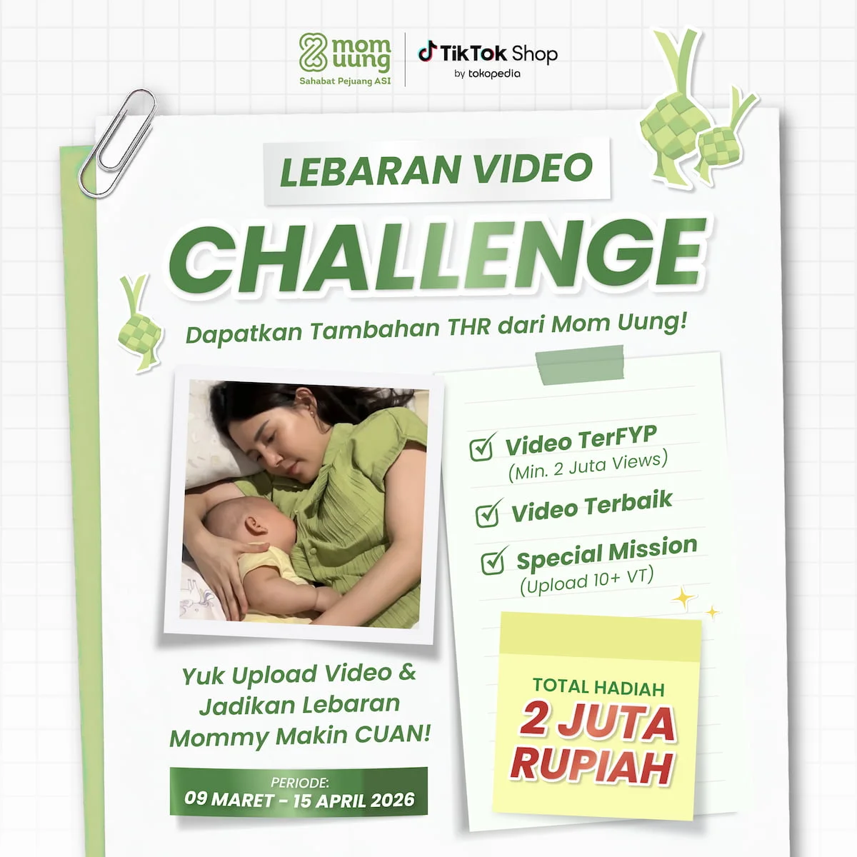 Lebaran Video Challenge Mom Uung