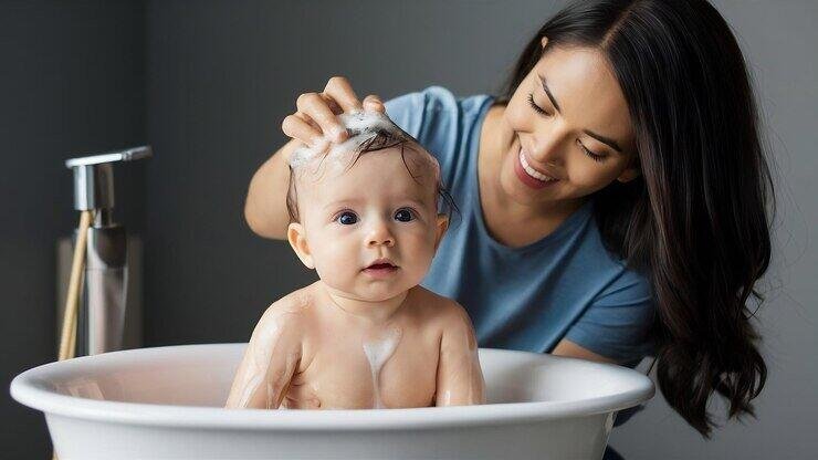 Kenapa Shampoo Bebas SLS Penting untuk Kulit Kepala Bayi & Anak