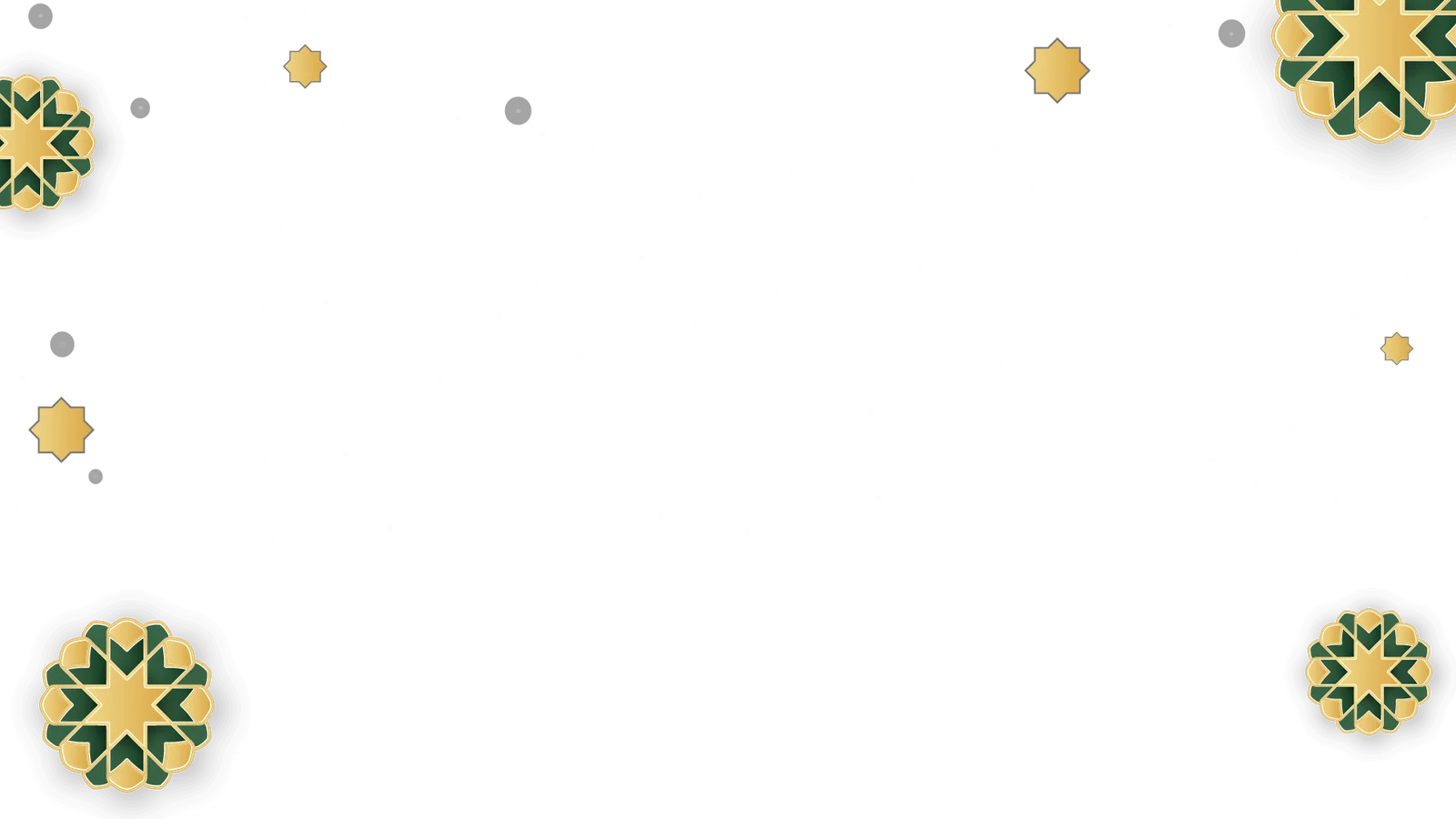 Ramadhan symbol icon green