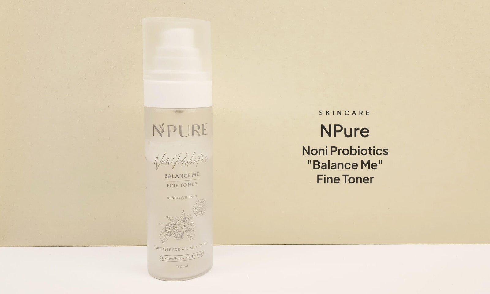NPURE Noni Balance Me Toner untuk Menyeimbangkan Kulit